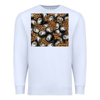 White pool with leopard tumbler tbs Premium Sweatshirt - TumblerDesignByShophia
