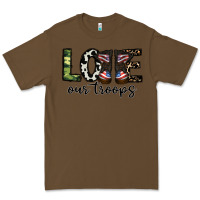 Cacao love our troops Premium Tee - CowhideDigitalArt