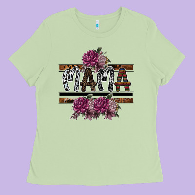 Mama Ladies Tee Designed By Sublimationcraftshop