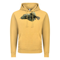 Vintage Mustard Bristlenose Placo Vintage Hoodie - LillyAllenDesigns