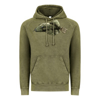 Vintage Olive Bristlenose Placo Vintage Hoodie - LillyAllenDesigns