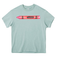 Arona pink crayon fa element Heavy Core Tee - FaDigitalArtStudio