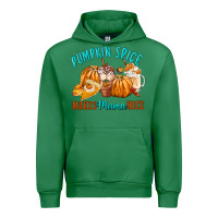 Emerald Pumpkin Spice Make Mama Nice Urban Hoodie - FaDigitalArtStudio
