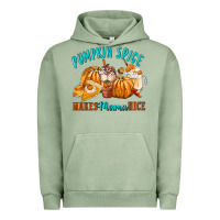 Pigment Oil Green Pumpkin Spice Make Mama Nice Urban Hoodie - FaDigitalArtStudio