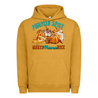 Pigment Peanut Butter Pumpkin Spice Make Mama Nice Urban Hoodie - FaDigitalArtStudio