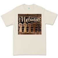 Bone melanin American flag Premium Tee - HRA Design Shop