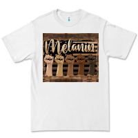 White melanin American flag Premium Tee - HRA Design Shop