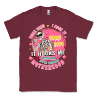 Burgundy funny motherhood Classic Tee - JahusDesignShop