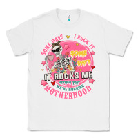White funny motherhood Classic Tee - JahusDesignShop