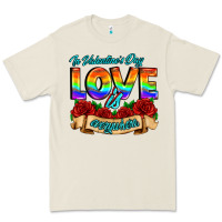 In Valentines Day Love Is Everywhere Premium Tee | Teevron