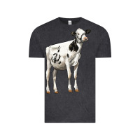 Vintage Black Holstein Heifer Vintage Tee - LillyAllenDesigns