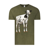 Vintage Olive Holstein Heifer Vintage Tee - LillyAllenDesigns
