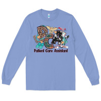 Colony Blue pca patient care assistant western Long Sleeve Tee - NancyCooperArtShop
