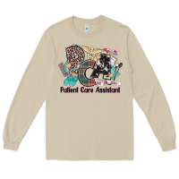 Mushroom pca patient care assistant western Long Sleeve Tee - NancyCooperArtShop