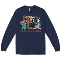 Navy pca patient care assistant western Long Sleeve Tee - NancyCooperArtShop