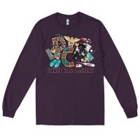 Plum pca patient care assistant western Long Sleeve Tee - NancyCooperArtShop