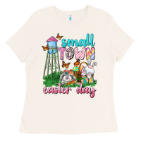 Small Town Easter Day Ladies Tee | Teevron