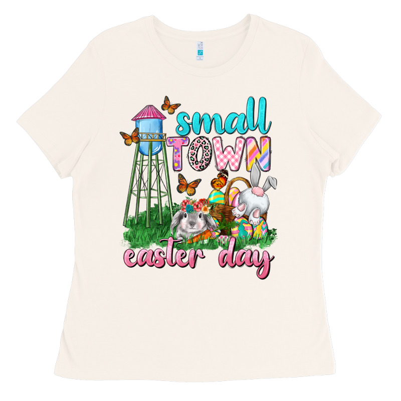 Small Town Easter Day Ladies Tee by Neo Western | Teevron
