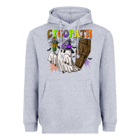 Heather Grey Cycopath Heavyweight Hoodie - NancyCooperArtShop