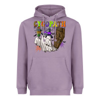 Lavender Cycopath Heavyweight Hoodie - NancyCooperArtShop