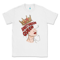 White sagittarius queen Classic Tee - MaliasSmallBusiness