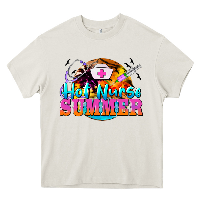 Hot Nurse Summer Heavy Core Tee by BarkalooDesign | Teevron