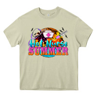 Mossy hot nurse summer Heavy Core Tee - BarkalooDesign