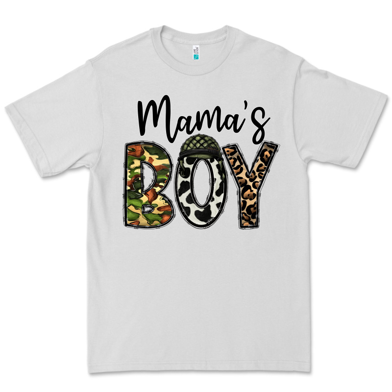 Mama's Boy Premium Tee by CowhideDigitalArt | Teevron