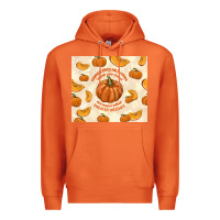 Carrot pumpkin spice fall leaves Premium Hoodie - TumblerDesignByShophia