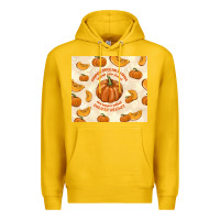 Lemon pumpkin spice fall leaves Premium Hoodie - TumblerDesignByShophia