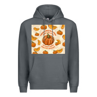 Rock pumpkin spice fall leaves Premium Hoodie - TumblerDesignByShophia