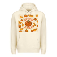 Sandshell pumpkin spice fall leaves Premium Hoodie - TumblerDesignByShophia
