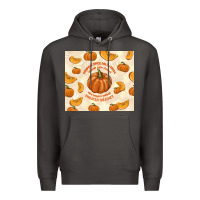 Smoke pumpkin spice fall leaves Premium Hoodie - TumblerDesignByShophia