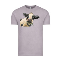 Vintage Zinc holstein heifer face Vintage Tee - LillyAllenDesigns