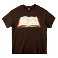 Chocolate Brown notebook fa element Heavy Core Tee - FaDigitalArtStudio