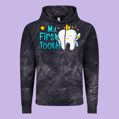 My First Tooth Tooth Fairy Vintage Hoodie Designed By Jasminsmagicworld