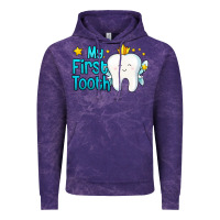 Cloud Purple my first tooth tooth fairy Vintage Hoodie - Jasminsmagicworld
