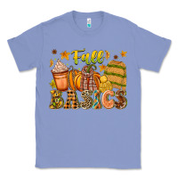 Colony Blue Fall Basics Classic Tee - CowhideDigitalArt