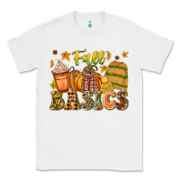White Fall Basics Classic Tee - CowhideDigitalArt