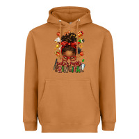 Meerkat santas favorite principal afro messy bun Heavyweight Hoodie - texasbilliewilder