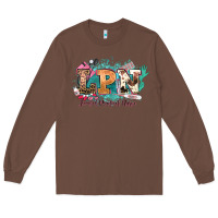 Chestnut lpn licensed practical nurse western Long Sleeve Tee - NancyCooperArtShop