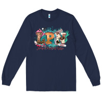 Navy lpn licensed practical nurse western Long Sleeve Tee - NancyCooperArtShop