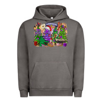Pigment Tornado Christmas Louisiana Mardi Gras trees Urban Hoodie - FaDigitalArtStudio