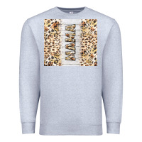 Heather Grey mother's day mama leopard tumbler tbs Premium Sweatshirt - TumblerDesignByShophia