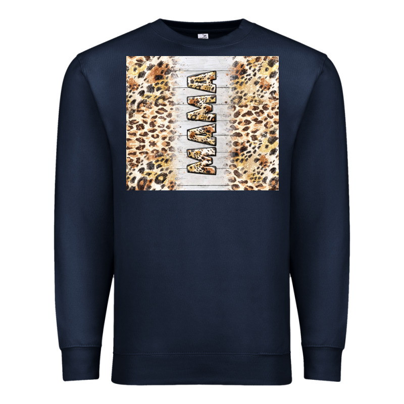 Mother's Day Mama Leopard Tumbler Tbs Premium Sweatshirt by TumblerDesignByShophia | Teevron