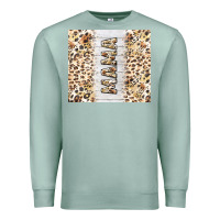 Seafoam mother's day mama leopard tumbler tbs Premium Sweatshirt - TumblerDesignByShophia