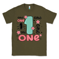 Army Green one  one one one Classic Tee - MaliasSmallBusiness