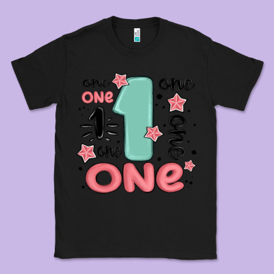 One  One One One Classic Tee Designed By Maliassmallbusiness