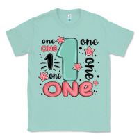 Seafoam one  one one one Classic Tee - MaliasSmallBusiness