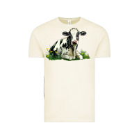 Vintage Arctic holstein cow sitting Vintage Tee - LillyAllenDesigns